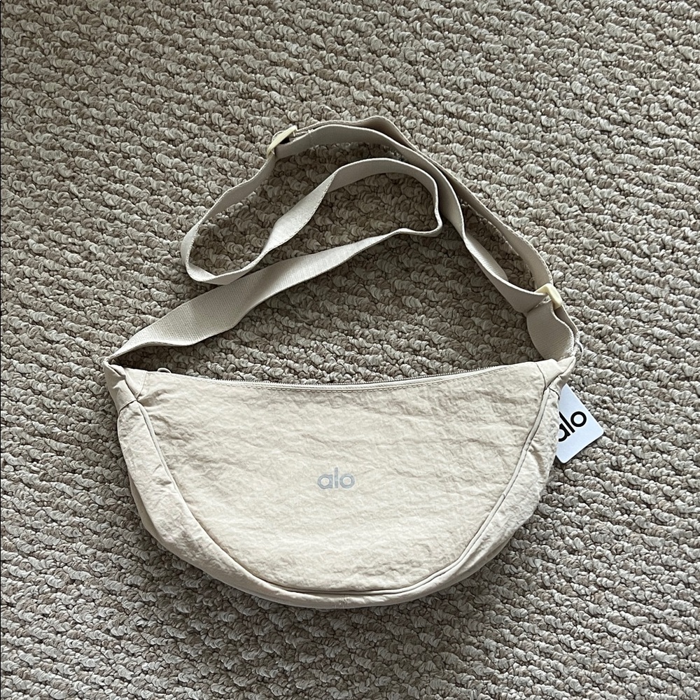 ALO Yoga Beige Crossbody Bag